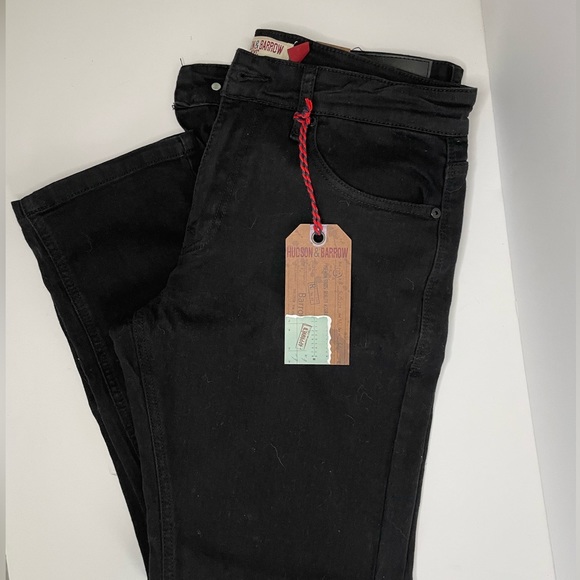 Hudson Jeans Jeans Hudson And Barrow Men Jet Black Jeans Poshmark